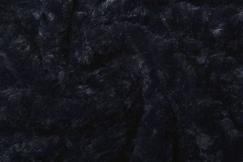 Hairy Fur Astranimo Navy Blue Boelens Modestoffen