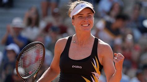 French Open Elina Svitolina Admits War Has Changed Her Promises To