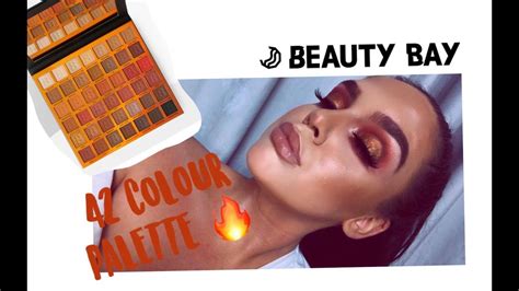 Using The Beauty Bay 42 Colour Palette Youtube