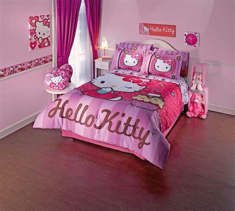 Hello Kitty Comforter Twin Kids Hello Kitty Bedding Duvet Cover