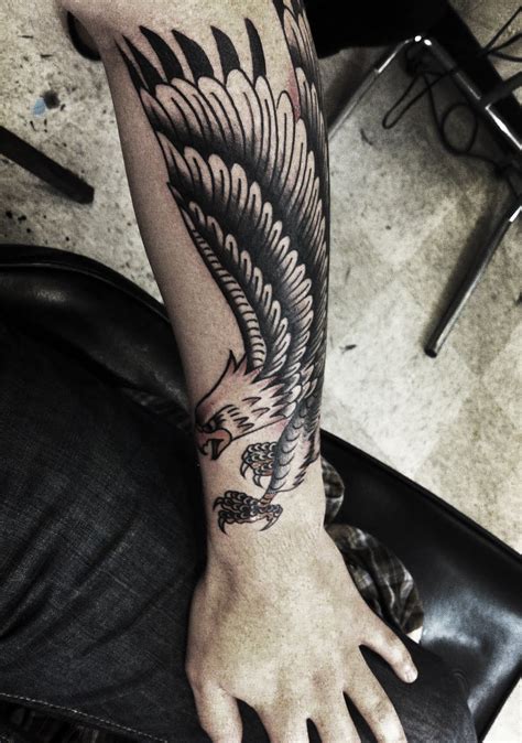 Sailor Jerry Eagle Tattoo Eagle Tattoos Eagle Tattoo Forearm Tattoos