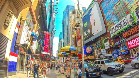 42nd Street Times Square Nyc Youtube