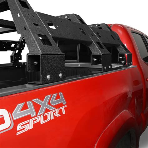 Buy Hooke Road Tacoma Overland Bed Rack W Tonneau Cover Adapters Brackets For Toyota Tacoma