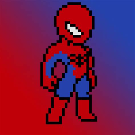 Spider Man Pixel Art Moches