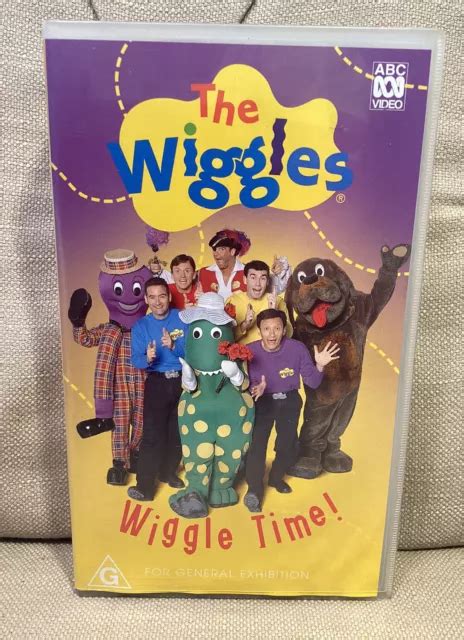 The Wiggles Wiggle Time Vhs Pal Video Abc For Kids Free Post 1627