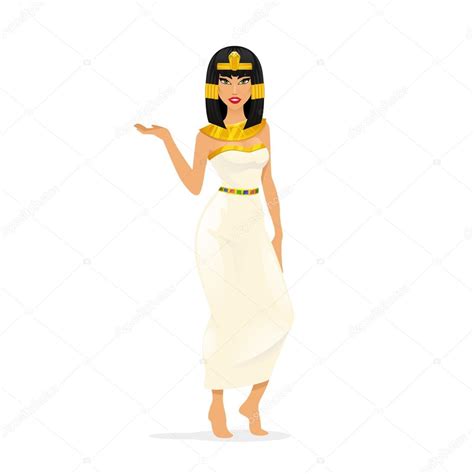 Egypt Queen Cleopatra — Stock Vektor © K3star 96607124