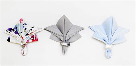 Sure, napkin folding is an art. How to Fold Napkins for a Dinner Party | Architectural Digest