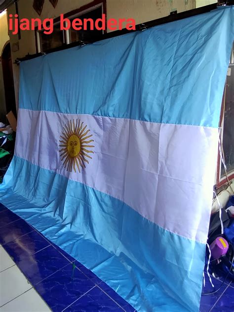 Bendera Argentina Super Jumbo 3 Meter X 2 Meter Lazada Indonesia