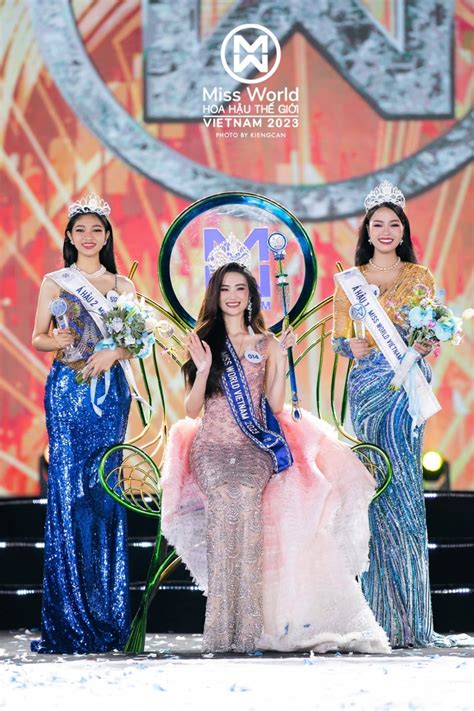Người đẹp Bình Định Huỳnh Trần Ý Nhi đăng Quang Miss World Vietnam 2023