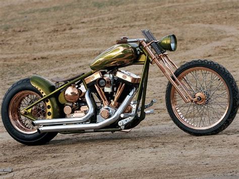 Copper Built By Insane Custom Cycles Of Usa