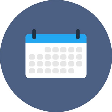 Icono Calendario Gratis De Free Flat Business Icons
