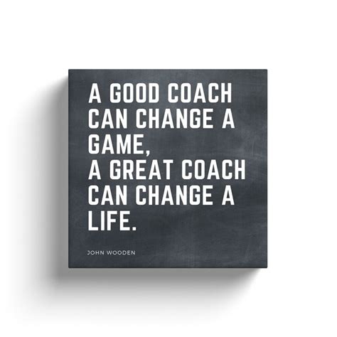 A Good Coach Can Change A Game A Great Coach Can Change A Etsy