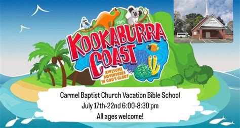 Vacation Bible School Join Us At The Kookaburra Coast 2001 Bascomb