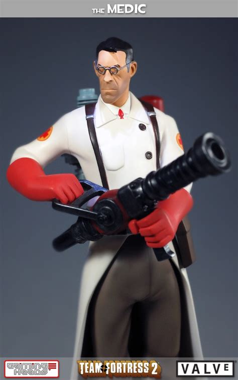Team Fortress 2 The Red Medic Statue Gaming Heads