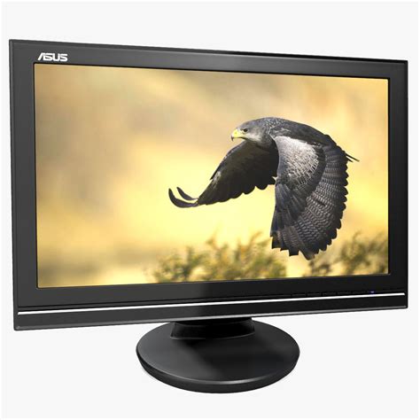 Monitor Asus 3d Model 20 Blend 3ds Dae Obj Free3d