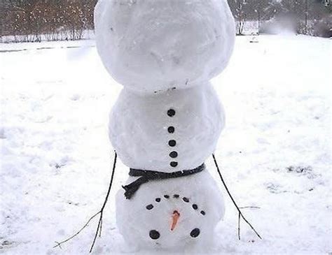 20 Of The Funniest Snowmen Pictures Of All Time