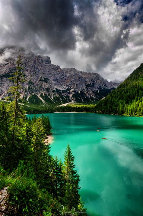Lago Di Braies Dolomiti By Stefano Caporali 500px Amazing Nature