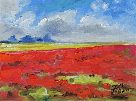 Summer Fields Painting By Irek Szelag Fine Art America