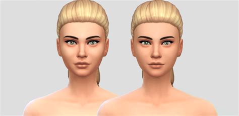 Sims 4 Maxis Match Skin Details Cc