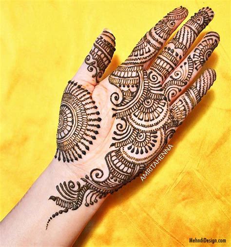 30 Simple And Easy Arabic Mehndi Designs For Hands