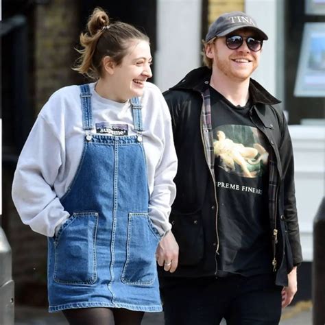 A Look Into Rupert Grint And Georgia Groomes Relationship