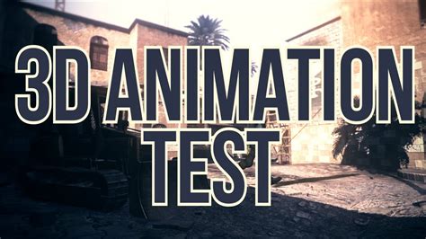 3d Animation Test D Youtube