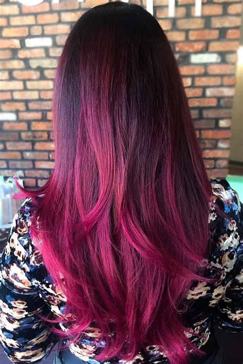 Deep condition your hair after to stop it from being dry/damaged. Purple Hair (With images) | Red purple hair, Long hair ...