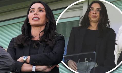 Christine Lampard Shows Her Support For Husband Frank As She Watches Chelsea Vs Real Madrid