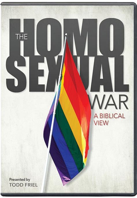 The Homosexual War Dvd Answers In Genesis