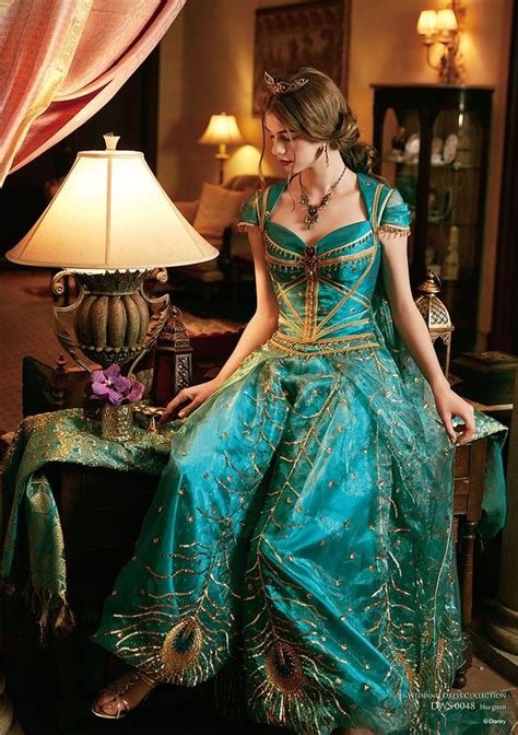 Princess Jasmine Wedding Dress Costume