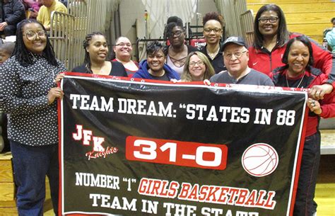 Paterson Honors Jfk Girls Basketball State Champs Of 1988