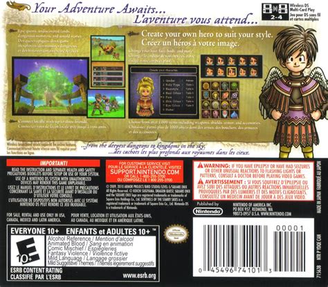 Dragon Quest Ix Sentinels Of The Starry Skies Cover Or Packaging Material Mobygames