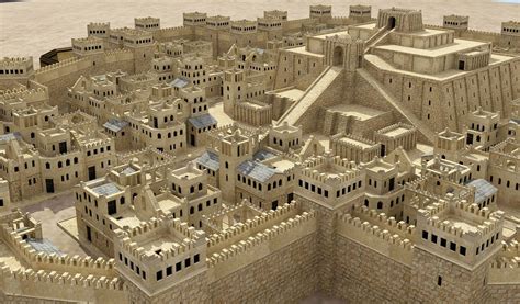 Iraq Sumerian City Ziggurat Temple 3d Model By Johnathang