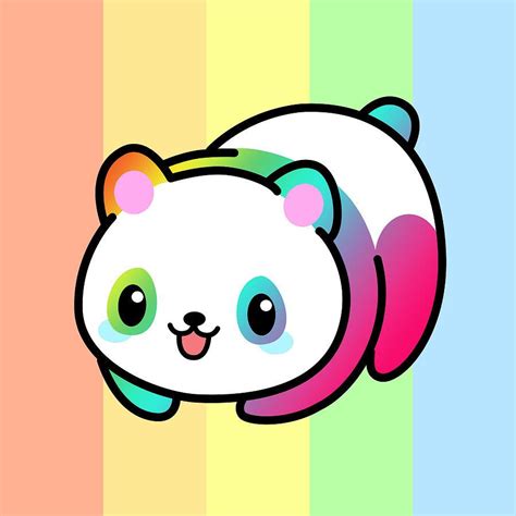 Rainbow Panda Wallpapers Top Free Rainbow Panda Backgrounds