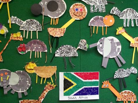 South Africa Animals Kids Craft Pinterest Crafts