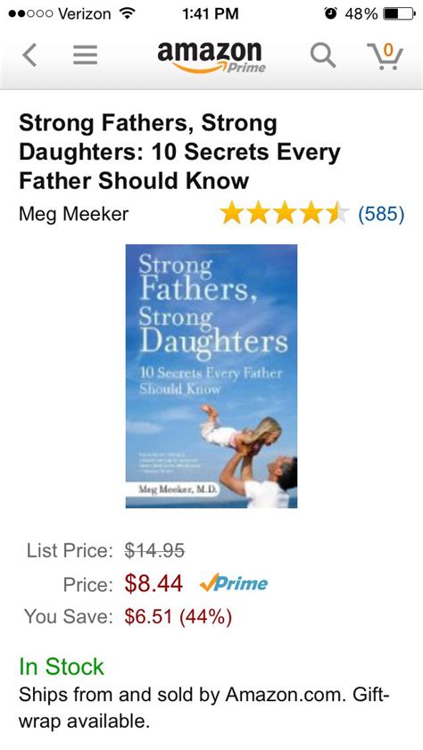 Strong Fathers Strong Daughters Father Daughter Reading
