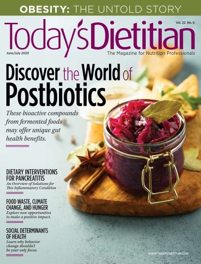 Todays Dietitian June July 2020 Download Free Pdf Magazine