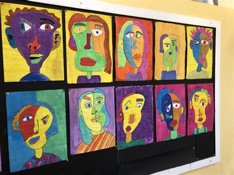 Picasso Im Kunstunterricht Grundschule Am Stadtpark Steglitz