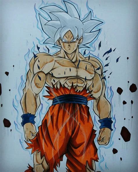 Dibujos De Goku Ultra Instinto A Lápiz Como Dibujar A Goku Ultra