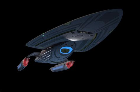 Star Trek Voyager Intrepid Prototype Full Render By Calamitysi On