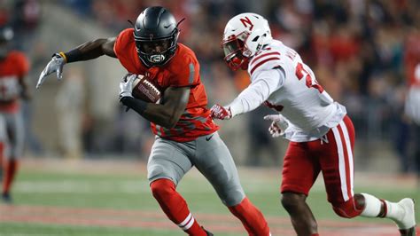 no 6 ohio state wins big over no 10 nebraska espn video