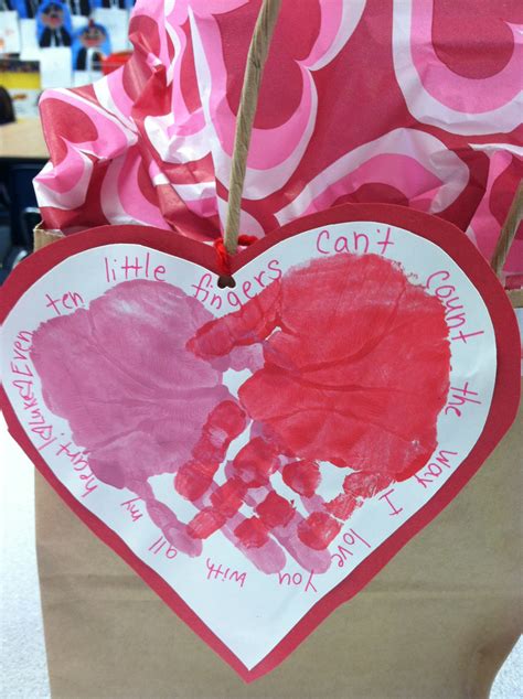 Parents and grandparents love to receive homemade valentine's day crafts and gifts from the children in their lives. Valentine's Day Parent Gift | My Kindergarten Classroom ...