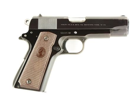 C Colt Commander 38 Super Semi Automatic Pistol