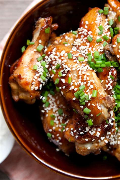 After just some minor chopping, you're minutes away from a restaurant quality dish. Sticky Chicken Wings with Chili Garlic Sauce - Macheesmo