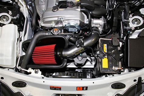 Aem Mazda Miata Mx L Aluminum Gunmetal Gray Cold Air Intake System With Red Filter
