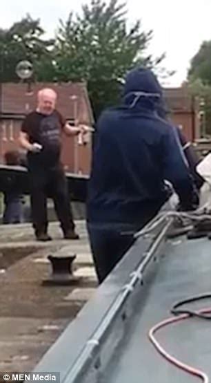 20 Hooded Teenagers Attack Canal Boat Owners In Failsworth Daily Mail Online