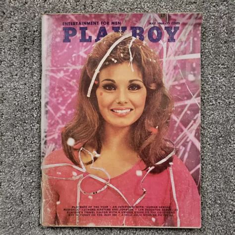 Playboy May Vintage Magazine Contains Centerfold Picclick