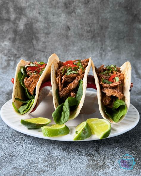 Lazy Slow Cooker Shredded Beef Taco The Lazy Slow Cooker