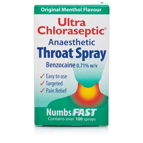 Vicks Ultra Chloraseptic Anaesthetic Throat Spray Original Flavour 15