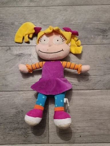 Rugrats Angelica Pickles Soft Toy Plush 2001 Nickelodeon Viacom 12